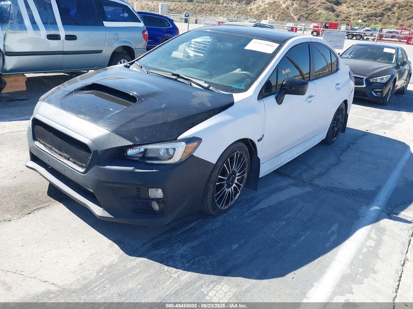2016 Subaru Wrx VIN JF1VA1J68G8824129 IAAI salvage auction — LEFT REAR, Salvage (California), sold $3,700 on 2026-07-24 (photo 2)