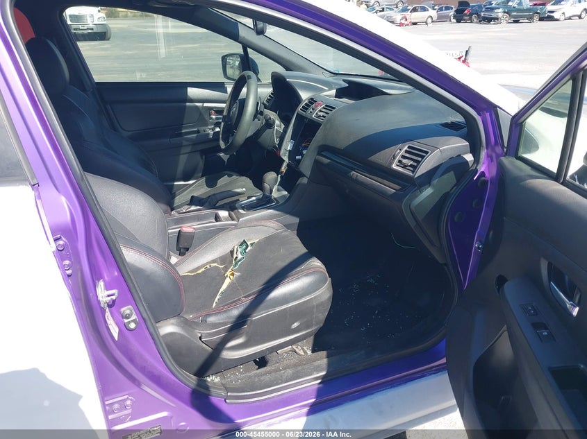 2016 Subaru Wrx VIN JF1VA1J68G8824129 IAAI salvage auction — LEFT REAR, Salvage (California), sold $3,700 on 2026-07-24 (photo 5)