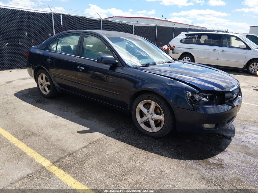2008 Hyundai Sonata VIN 5NPEU46F98H375932 IAAI salvage auction — RIGHT FRONT, Salvage (South Carolina), sold $500 on 2026-07-29 (photo 1)