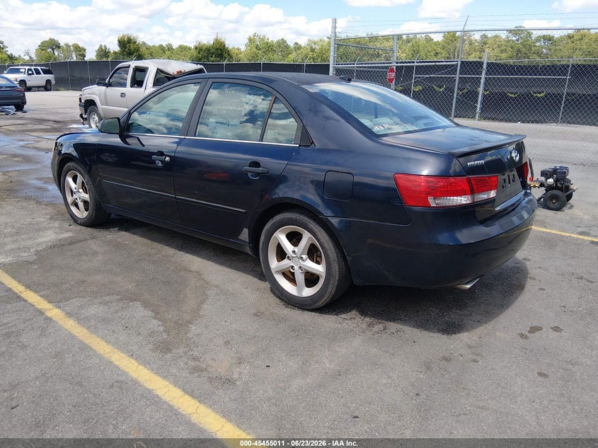 2008 Hyundai Sonata VIN 5NPEU46F98H375932 IAAI salvage auction — RIGHT FRONT, Salvage (South Carolina), sold $500 on 2026-07-29 (photo 3)