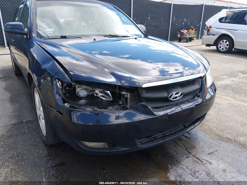 2008 Hyundai Sonata VIN 5NPEU46F98H375932 IAAI salvage auction — RIGHT FRONT, Salvage (South Carolina), sold $500 on 2026-07-29 (photo 6)