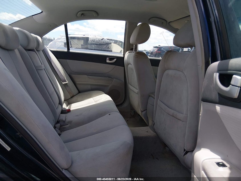2008 Hyundai Sonata VIN 5NPEU46F98H375932 IAAI salvage auction — RIGHT FRONT, Salvage (South Carolina), sold $500 on 2026-07-29 (photo 8)