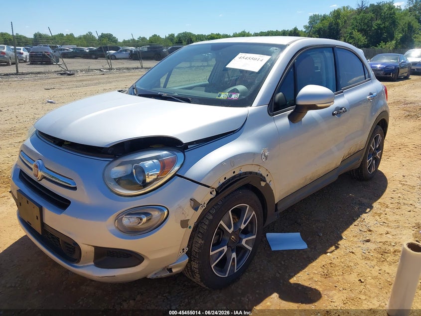 2016 Fiat 500x VIN ZFBCFXBT9GP354583 IAAI salvage auction — NORMAL WEAR, Clear (Virginia), sold $700 on 2026-07-27 (photo 2)