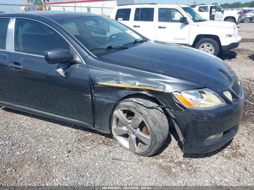 2007 Lexus Gs VIN JTHBE96S970025169 IAAI salvage auction — RIGHT FRONT, Salvage (Louisiana), sold $450 on 2026-07-22 (photo 6)
