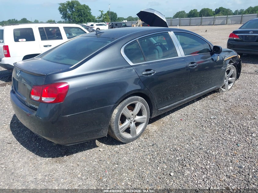 2007 Lexus Gs VIN JTHBE96S970025169 IAAI salvage auction — RIGHT FRONT, Salvage (Louisiana), sold $450 on 2026-07-22 (photo 4)