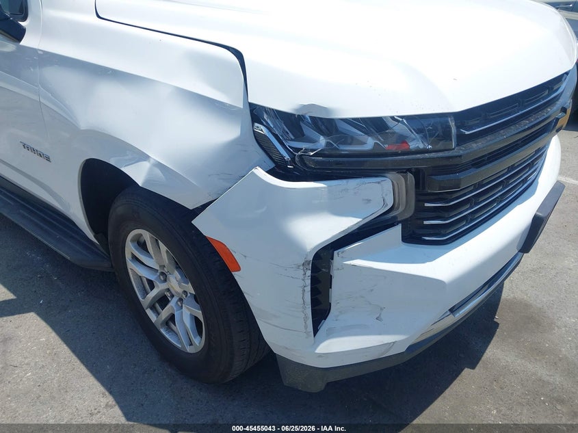 2021 Chevrolet Tahoe VIN 1GNSCNKD2MR271003 IAAI salvage auction — SIDE, Salvage (California), sold $16,500 on 2026-08-27 (photo 6)