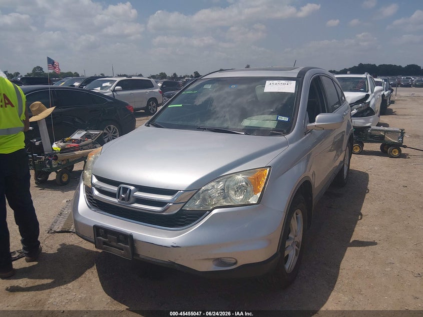 2010 Honda Cr-v VIN JHLRE3H78AC003419 IAAI salvage auction — REAR END, Salvage (Texas), sold $3,250 on 2026-07-14 (photo 2)
