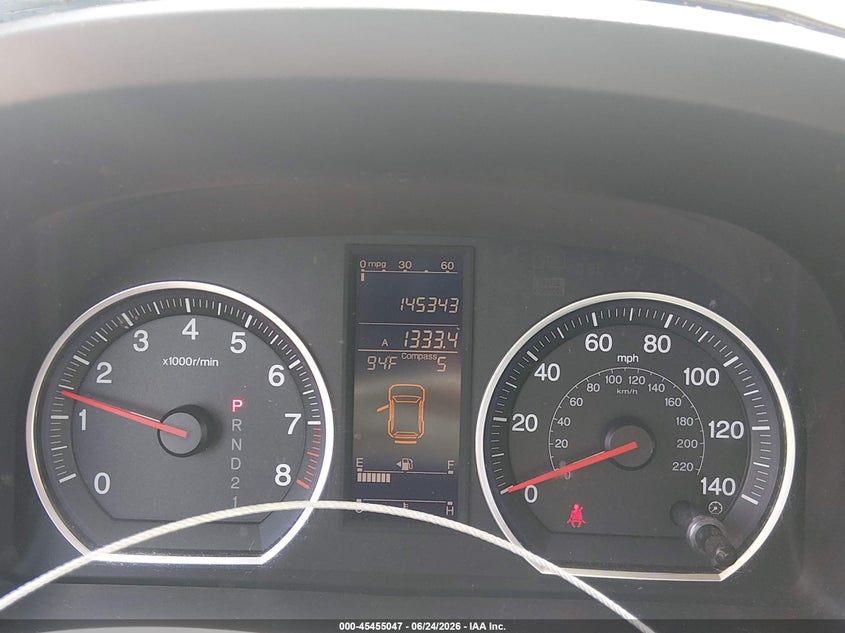 2010 Honda Cr-v VIN JHLRE3H78AC003419 IAAI salvage auction — REAR END, Salvage (Texas), sold $3,250 on 2026-07-14 (photo 7)
