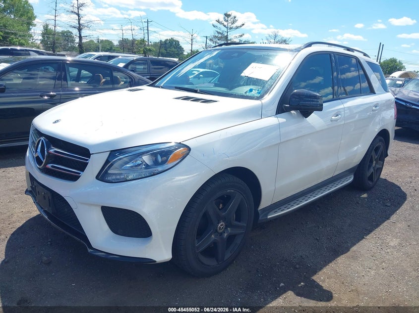 2018 Mercedes-benz Gle VIN 4JGDA5HB7JB060652 IAAI salvage auction — FRONT END, Salvage Title, sold $7,400 on 2026-07-29 (photo 2)