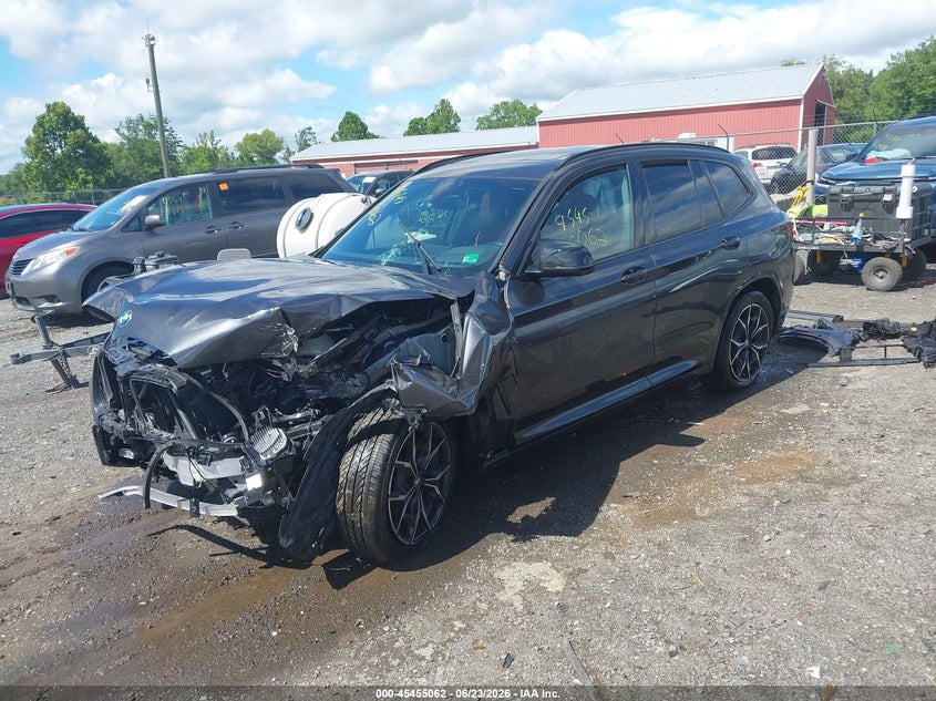 2024 BMW X3 VIN 5UX83DP08R9U09264 IAAI salvage auction — FRONT END, Salvage Title, sold $14,125 on 2026-08-01 (photo 2)