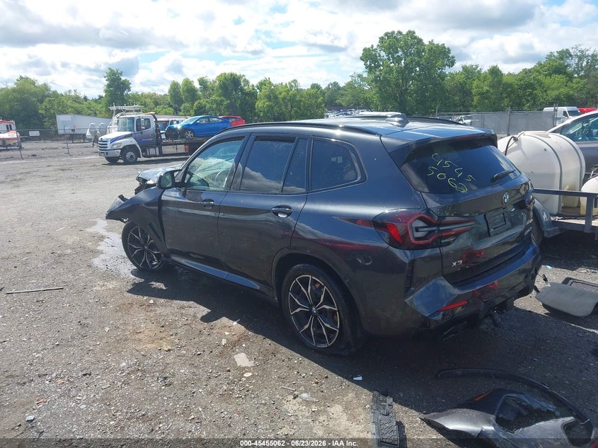 2024 BMW X3 VIN 5UX83DP08R9U09264 IAAI salvage auction — FRONT END, Salvage Title, sold $14,125 on 2026-08-01 (photo 3)