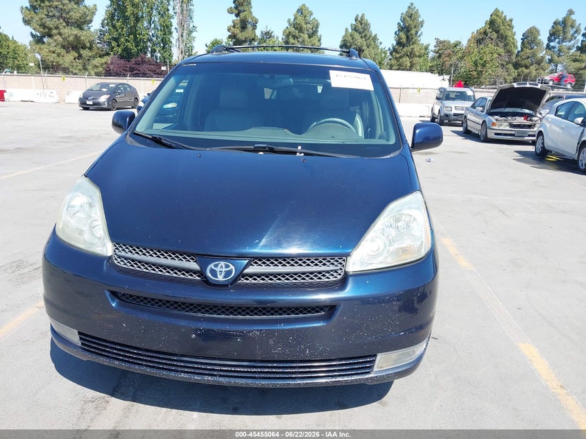 2004 Toyota Sienna VIN 5TDZA22C34S184232 IAAI salvage auction — NORMAL WEAR, Salvage Title - Dealer (California), sold $850 on 2026-07-13 (photo 6)