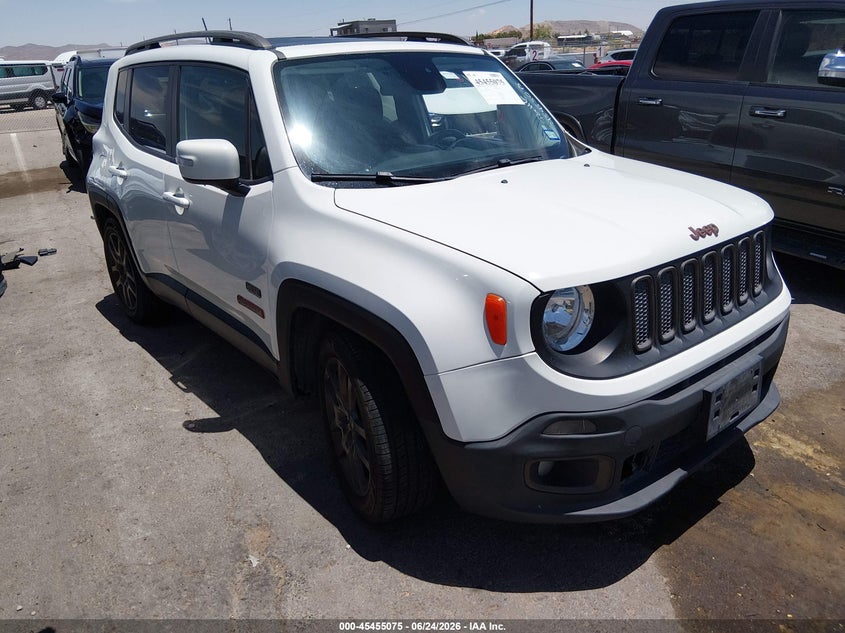 2016 Jeep Renegade VIN ZACCJABTXGPE20926 IAAI salvage auction — NORMAL WEAR, Original (Texas), sold $1,150 on 2026-07-08 (photo 1)