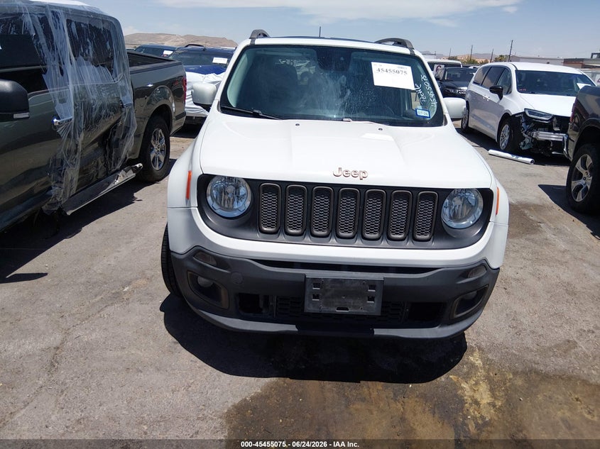 2016 Jeep Renegade VIN ZACCJABTXGPE20926 IAAI salvage auction — NORMAL WEAR, Original (Texas), sold $1,150 on 2026-07-08 (photo 6)