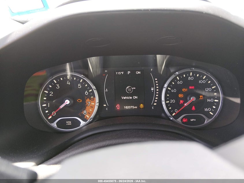 2016 Jeep Renegade VIN ZACCJABTXGPE20926 IAAI salvage auction — NORMAL WEAR, Original (Texas), sold $1,150 on 2026-07-08 (photo 7)