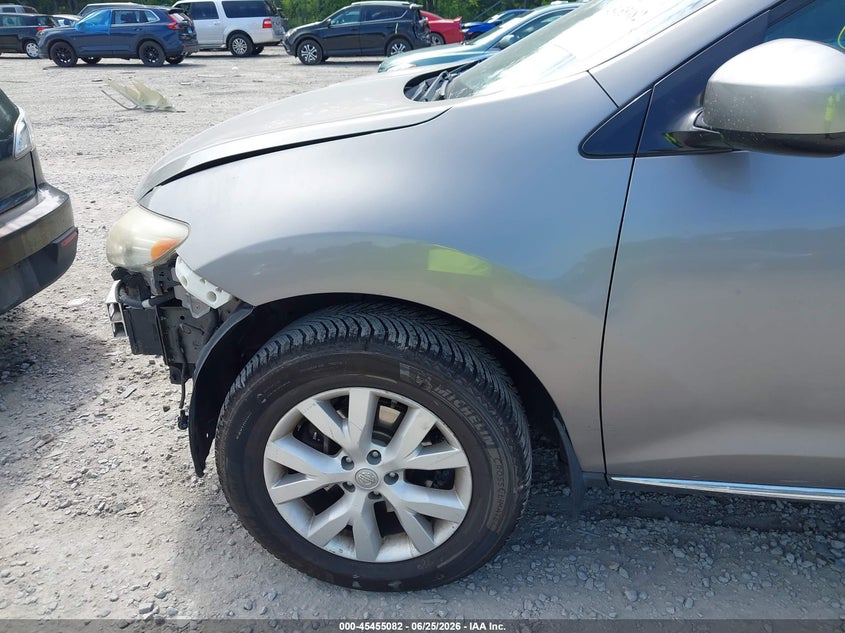 2011 Nissan Murano VIN JN8AZ1MW6BW176733 IAAI salvage auction — FRONT END, Mv-907A (New York), sold $300 on 2026-07-14 (photo 6)