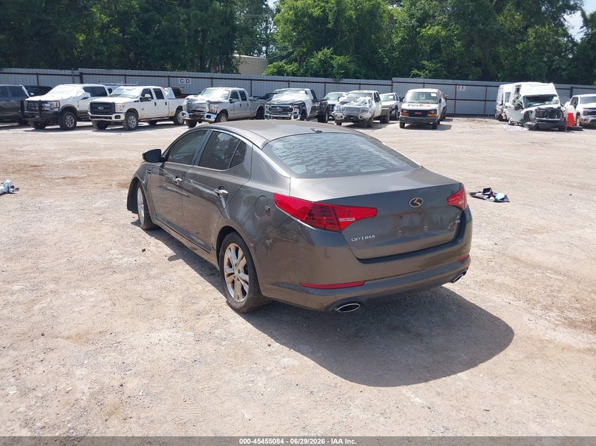 2012 Kia Optima VIN 5XXGM4A78CG031795 IAAI salvage auction — NORMAL WEAR, Original (Texas), sold $100 on 2026-07-23 (photo 3)