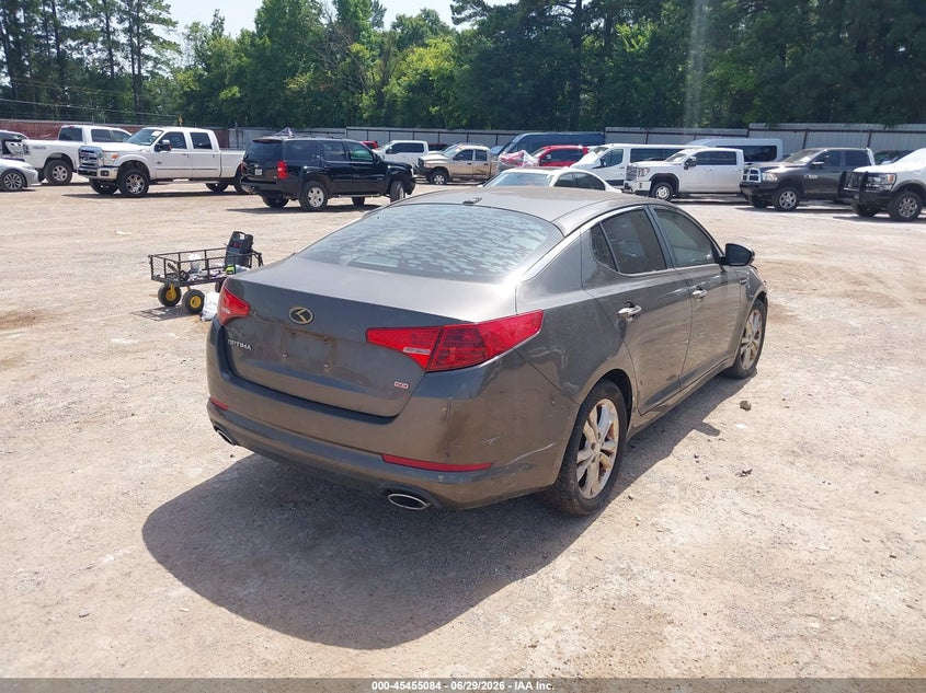 2012 Kia Optima VIN 5XXGM4A78CG031795 IAAI salvage auction — NORMAL WEAR, Original (Texas), sold $100 on 2026-07-23 (photo 4)
