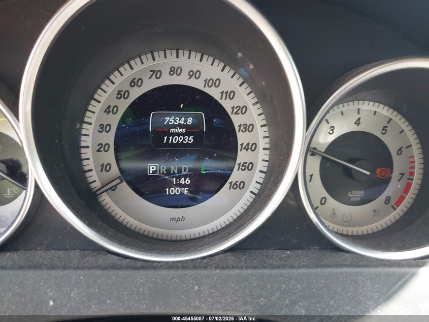 2013 Mercedes-benz C class VIN WDDGF4HB2DR244587 IAAI salvage auction — NORMAL WEAR, Original (Texas), sold $2,200 on 2026-07-13 (photo 7)