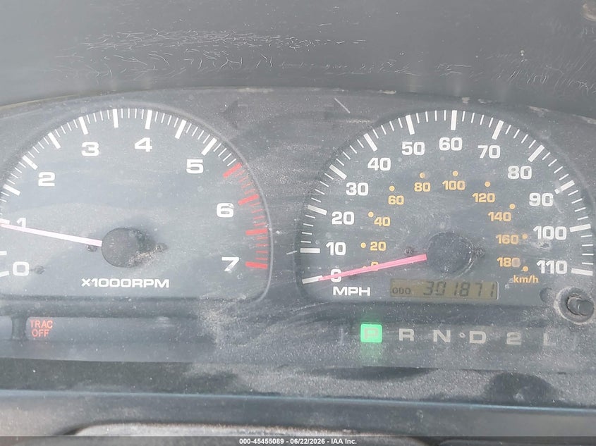 2002 Toyota 4runner VIN JT3GN86R120258989 IAAI salvage auction — NORMAL WEAR, Clear (Florida), sold $750 on 2026-07-16 (photo 7)