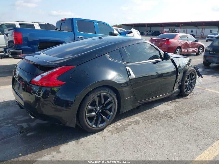 2016 Nissan 370z VIN JN1AZ4EH9GM934065 IAAI salvage auction — FRONT END, Original (Texas), sold $8,550 on 2026-08-13 (photo 4)