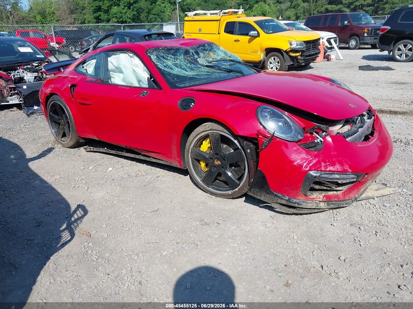 2019 Porsche 911 VIN WP0AD2A97KS140832 IAAI salvage auction — ROLLOVER, Mv-907A (New York), sold $41,250 on 2026-07-28 (photo 1)