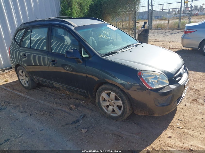 2007 Kia Rondo VIN KNAFG525877067794 IAAI salvage auction — NORMAL WEAR, Clear-Dealer Only (Arizona), sold $250 on 2026-07-09 (photo 1)
