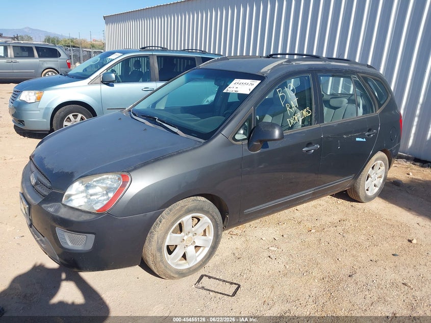 2007 Kia Rondo VIN KNAFG525877067794 IAAI salvage auction — NORMAL WEAR, Clear-Dealer Only (Arizona), sold $250 on 2026-07-09 (photo 2)