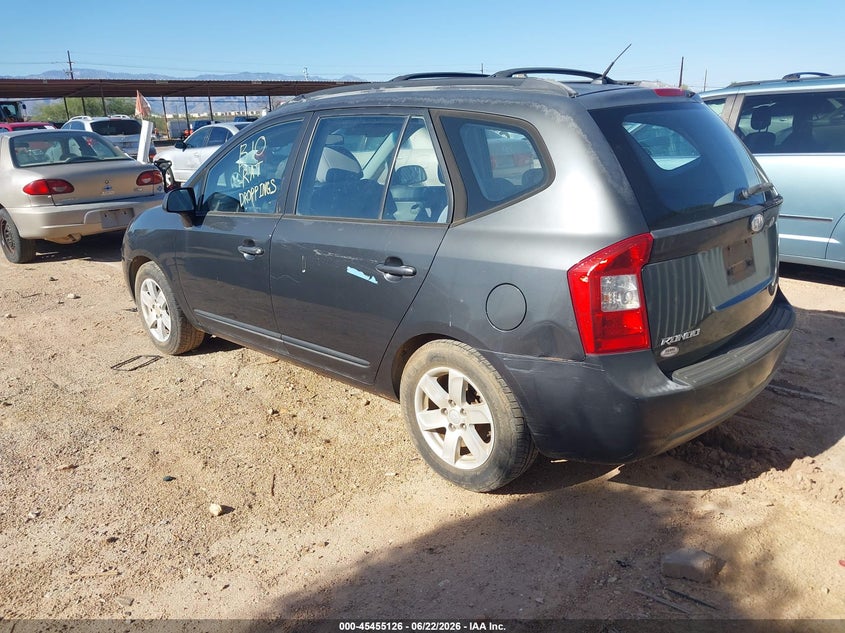2007 Kia Rondo VIN KNAFG525877067794 IAAI salvage auction — NORMAL WEAR, Clear-Dealer Only (Arizona), sold $250 on 2026-07-09 (photo 3)