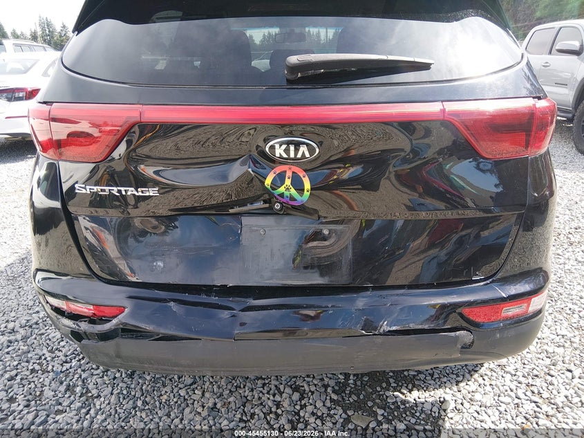 2017 Kia Sportage VIN KNDPMCACXH7098079 IAAI salvage auction — REAR END, Bill Of Sale (Washington), sold $2,150 on 2026-07-12 (photo 6)