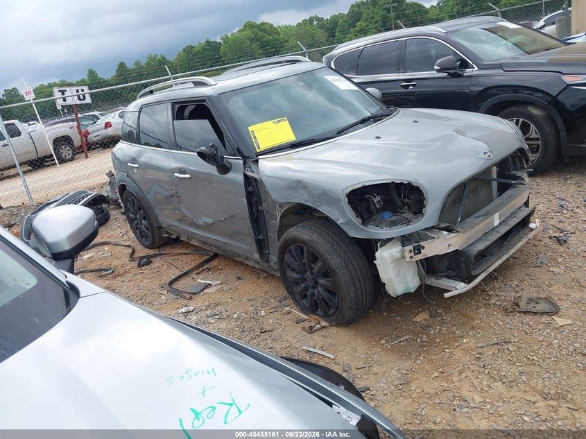 2019 Mini Countryman VIN WMZYT3C59K3E94432 IAAI salvage auction — FRONT END, Salvage Title, sold $1,400 on 2026-07-23 (photo 1)
