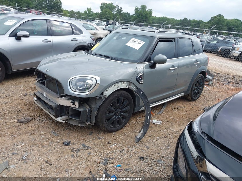 2019 Mini Countryman VIN WMZYT3C59K3E94432 IAAI salvage auction — FRONT END, Salvage Title, sold $1,400 on 2026-07-23 (photo 2)