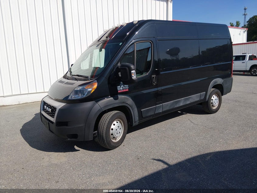 2019 Ram Promaster 2500 VIN 3C6TRVCG0KE502582 IAAI salvage auction — NORMAL WEAR, Sf97 (Maryland), sold $22,250 on 2026-08-18 (photo 2)