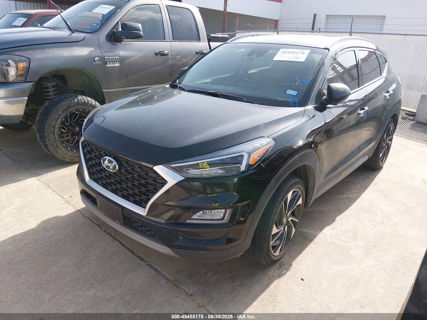 2021 Hyundai Tucson VIN KM8J33AL0MU412287 IAAI salvage auction — NORMAL WEAR, Original (Texas), sold $6,800 on 2026-07-13 (photo 6)