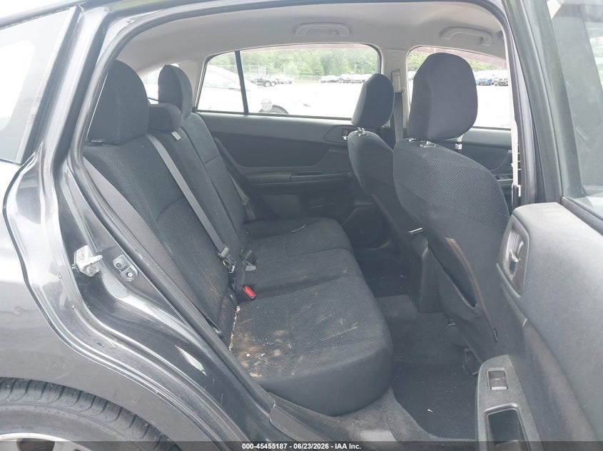2012 Subaru Impreza VIN JF1GPAC68CH216559 IAAI salvage auction — FRONT & REAR, Salvage (Massachusetts), sold $425 on 2026-07-31 (photo 8)