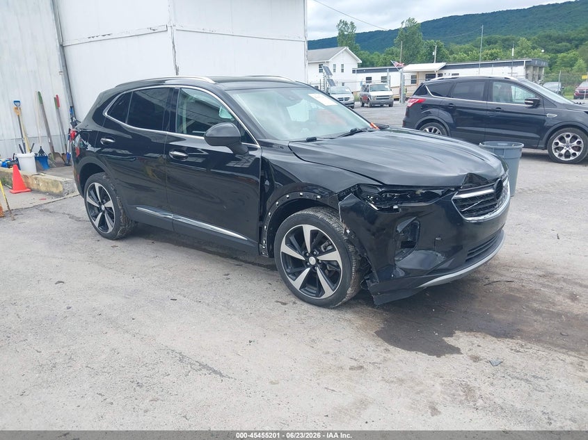 2021 Buick Envision VIN LRBFZPR42MD193568 IAAI salvage auction — RIGHT FRONT, Wait Title, sold $4,800 on 2026-09-05 (photo 1)