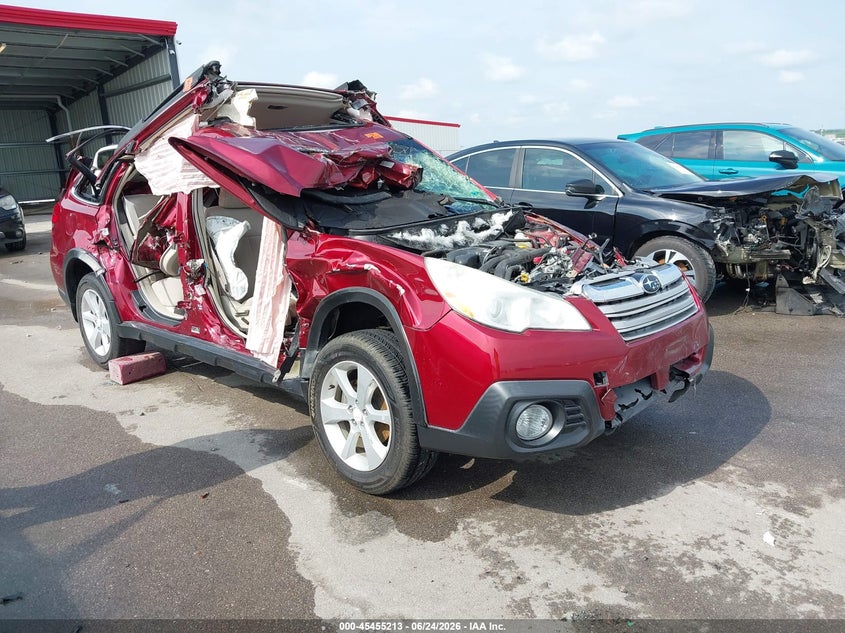 2014 Subaru Outback VIN 4S4BRBDC8E3269766 IAAI salvage auction — BIOHAZARD/CHEMICAL, Salvage Title, sold $575 on 2026-09-03 (photo 1)