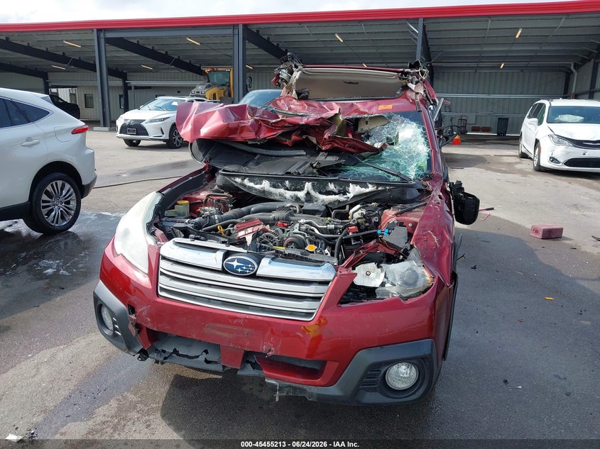 2014 Subaru Outback VIN 4S4BRBDC8E3269766 IAAI salvage auction — BIOHAZARD/CHEMICAL, Salvage Title, sold $575 on 2026-09-03 (photo 6)