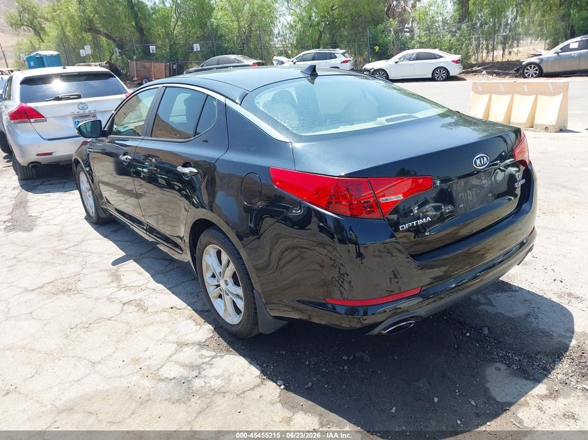 2012 Kia Optima VIN 5XXGN4A76CG041531 IAAI salvage auction — RIGHT REAR, Salvage (California), sold $1,675 on 2026-07-07 (photo 3)