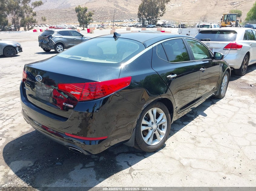 2012 Kia Optima VIN 5XXGN4A76CG041531 IAAI salvage auction — RIGHT REAR, Salvage (California), sold $1,675 on 2026-07-07 (photo 4)