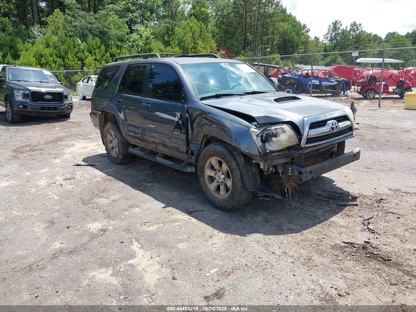 2006 Toyota 4runner VIN JTEZU14R660065255 IAAI salvage auction — FRONT END, Salvage (Mississippi), sold $125 on 2026-07-29 (photo 1)