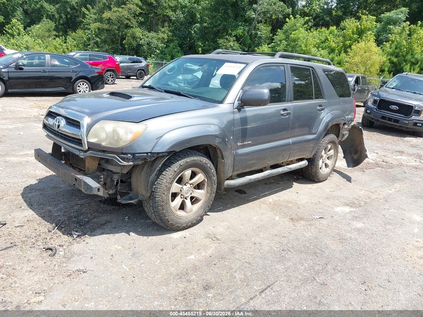 2006 Toyota 4runner VIN JTEZU14R660065255 IAAI salvage auction — FRONT END, Salvage (Mississippi), sold $125 on 2026-07-29 (photo 2)