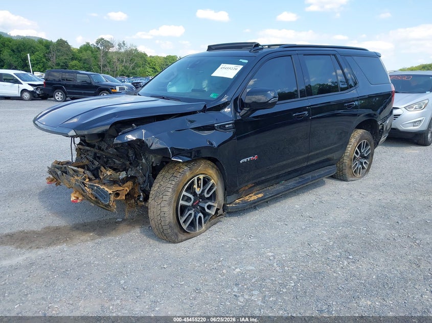 2023 Gmc Yukon VIN 1GKS2CKD4PR186933 IAAI salvage auction — FRONT & REAR, Salvage (Virginia), sold $11,950 on 2026-07-28 (photo 2)