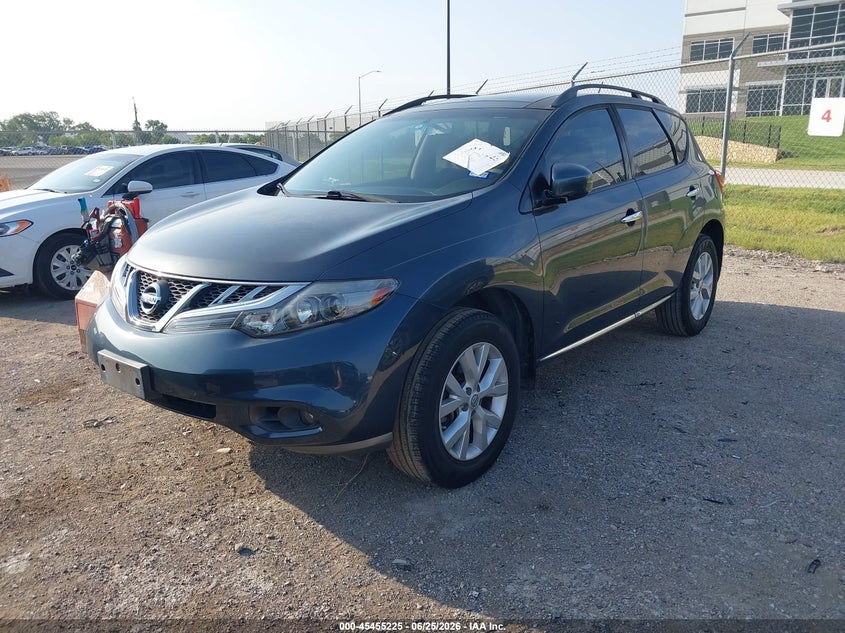 2011 Nissan Murano VIN JN8AZ1MUXBW066105 IAAI salvage auction — NORMAL WEAR, Original (Texas), sold $550 on 2026-07-07 (photo 2)