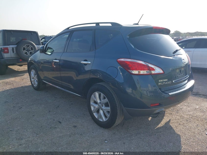 2011 Nissan Murano VIN JN8AZ1MUXBW066105 IAAI salvage auction — NORMAL WEAR, Original (Texas), sold $550 on 2026-07-07 (photo 3)