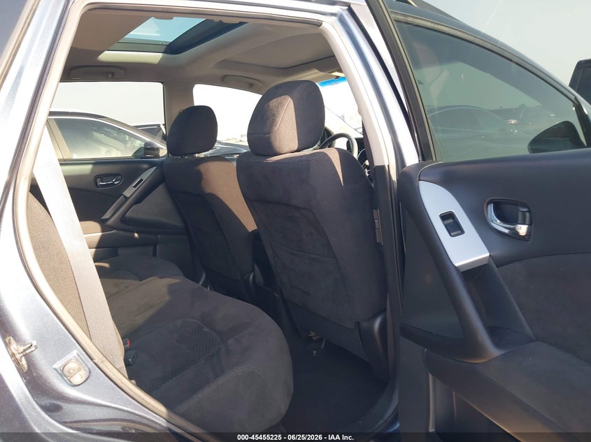 2011 Nissan Murano VIN JN8AZ1MUXBW066105 IAAI salvage auction — NORMAL WEAR, Original (Texas), sold $550 on 2026-07-07 (photo 8)