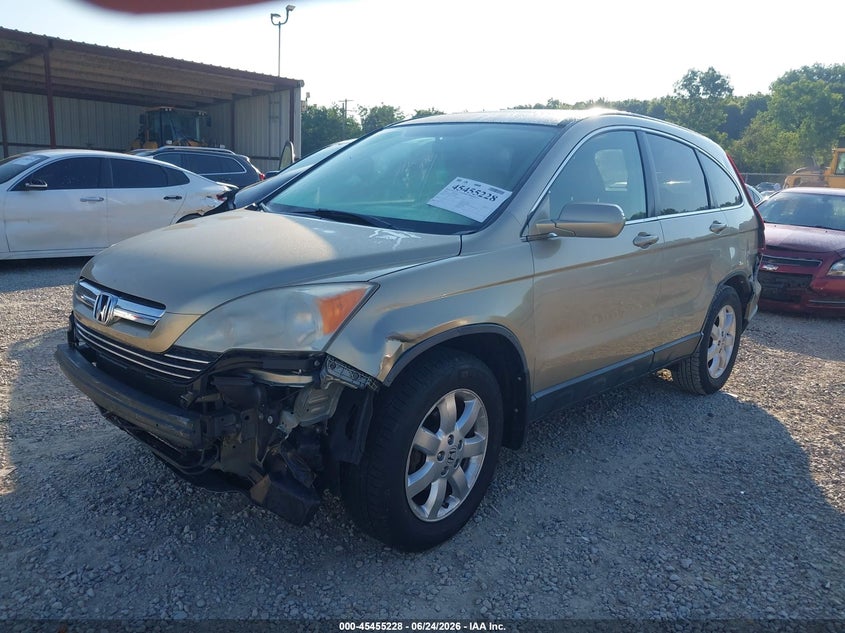 2007 Honda Cr-v VIN JHLRE38727C078397 IAAI salvage auction — FRONT & REAR, Salvage (Ohio), sold $500 on 2026-07-15 (photo 2)