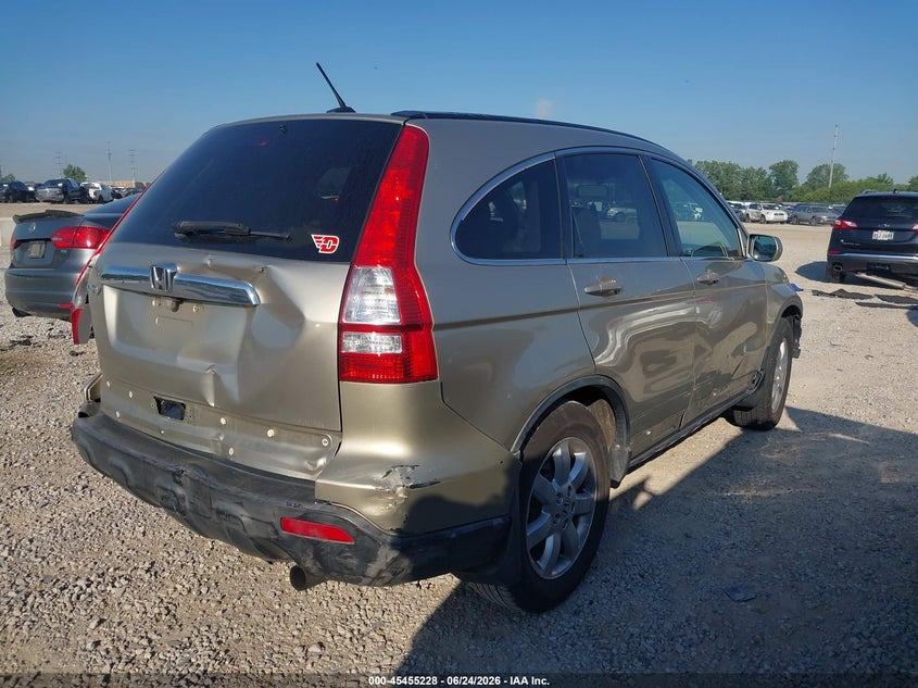 2007 Honda Cr-v VIN JHLRE38727C078397 IAAI salvage auction — FRONT & REAR, Salvage (Ohio), sold $500 on 2026-07-15 (photo 4)