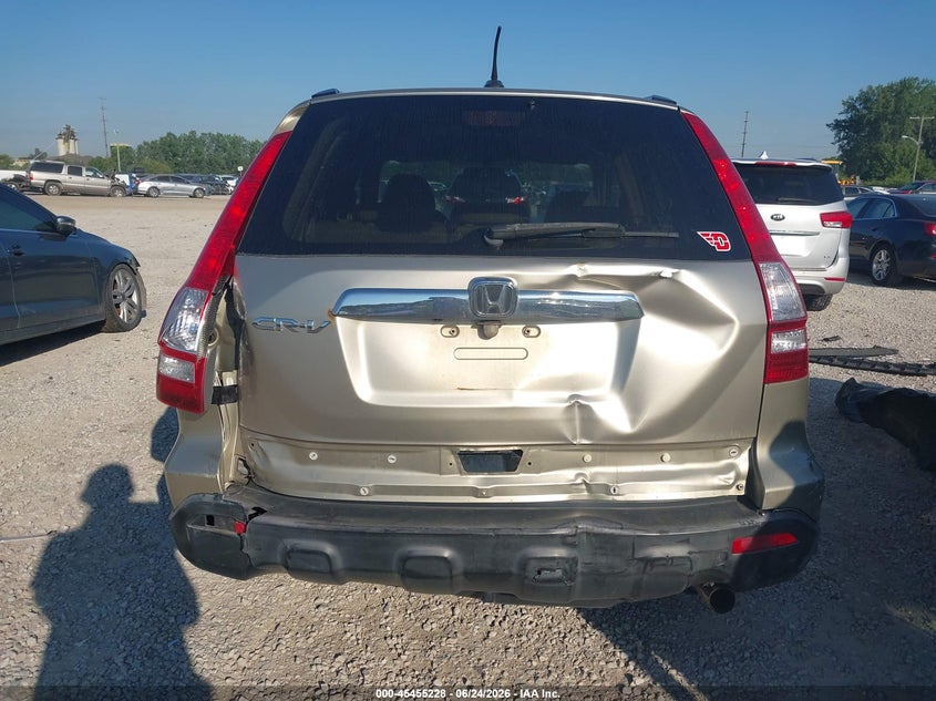 2007 Honda Cr-v VIN JHLRE38727C078397 IAAI salvage auction — FRONT & REAR, Salvage (Ohio), sold $500 on 2026-07-15 (photo 6)