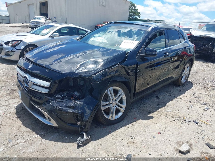 2016 Mercedes-benz Gla-klasse VIN WDCTG4GBXGJ190377 IAAI salvage auction — FRONT END, Salvage (Georgia), sold $300 on 2026-07-22 (photo 2)